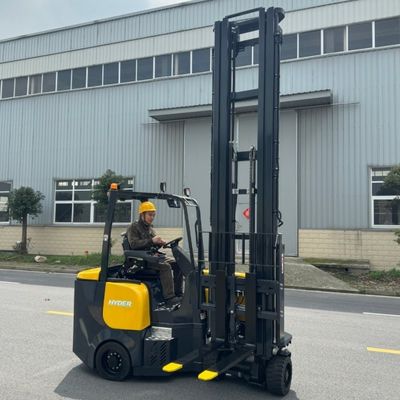 Articulated Narrow Aisle Electric Forklift for Warehouse 2t Load Capacity up to 14m