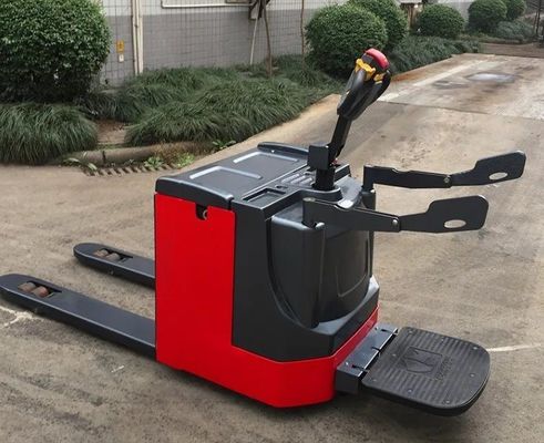 AC Motor 3.0t Hand Pallet Jack Anti-Slip Truck for Warehouse Material Handling