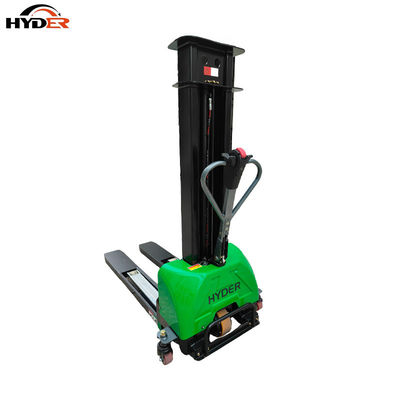 Unloading Container Self-Loading Forklift Truck with DC Motor Lithium Power Stacker