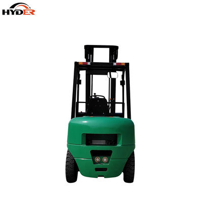3t 3m Four Wheel Electric Pallet Forklift Truck with Solid Tires and 500mm Load Center