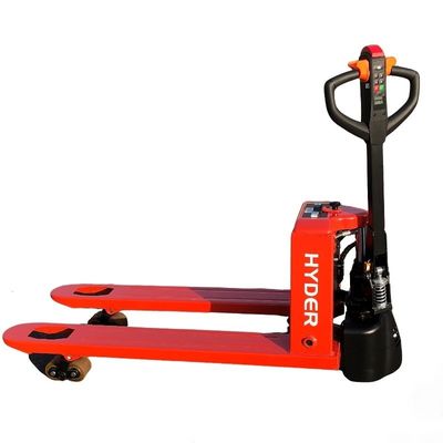 Full Electric 1.5t Walkie Pallet Jack with 500mm Load Center and Lithium Battery