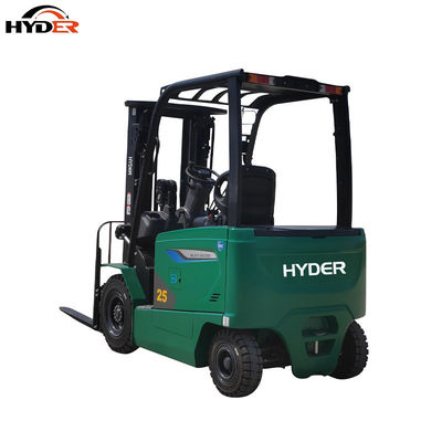 Hyder 1.5t 1.8t 2t 2.5t 3t 3.5t Li-on Battery Forklift with AC Motor and Solid Tires