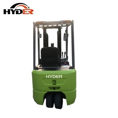 1800kg Three Wheel Electric Pallet Fork Lift Truck with Driver / Seat Operating Type