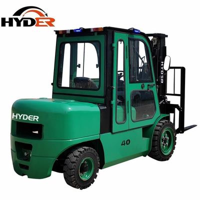Stable Electric Forklift with 4000kgs Load Capacity and High Lift Height of 3000-5000mm