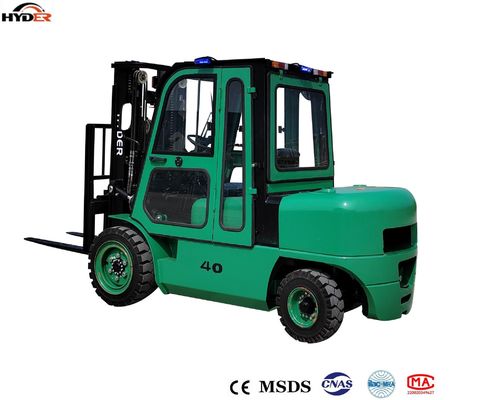4 Ton Closed Cabinet Lithium-Ion Battery Forklift Truck for Standards 2250*1160*2040mm