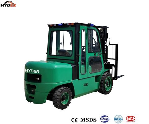 4 Ton Closed Cabinet Lithium-Ion Battery Forklift Truck for Standards 2250*1160*2040mm