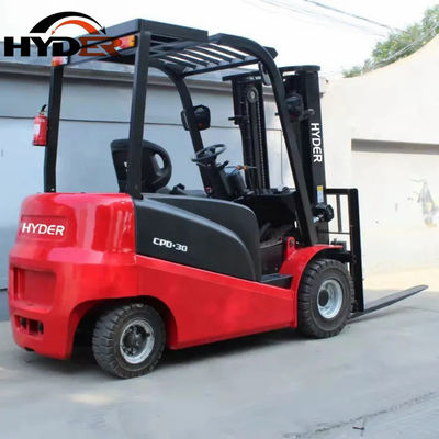 Electric Forklift with Fuel Electric and Load Center 500mm Lithium Battery 72V 350ah