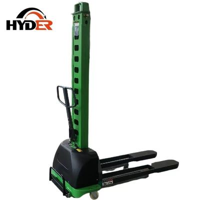 300/500/700/1000 Kg Load Capacity 400 Load Center Semi Electric Hand Pallet Lifter Stacker