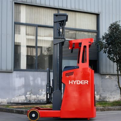 HTFZ16 Full Electric Seated Forklift Battery Powered Reach Truck with AC Motor