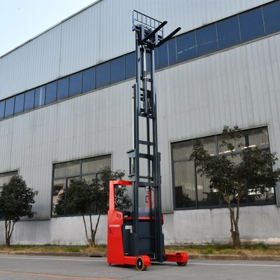 HTFZ16 Full Electric Seated Forklift Battery Powered Reach Truck with AC Motor