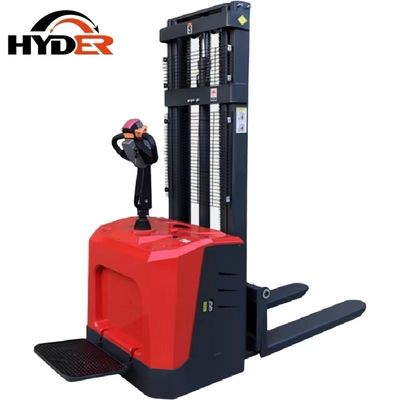 2tons Electric Standing on Stacker Forklift with 3.5m Lifting Height and Load Center 500mm
