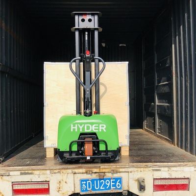 1000kg/700kg/500kg Self-Loading Electric Stacker AC Motor and Self-Unloading Function