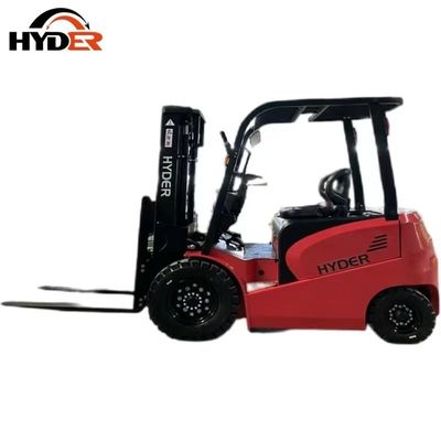 Hyder 4 Wheel Powered Battery 2.5t Electric Forklift Professional for in Warehouse