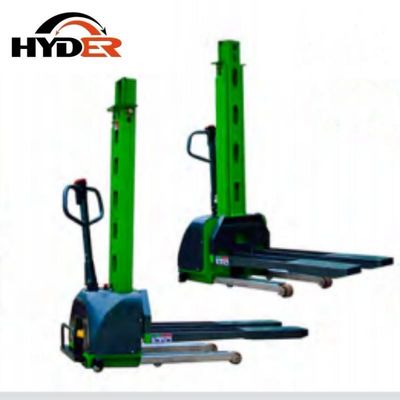 500kg Hyder Self Load Stacker Hand Pallet Lift Forklift with 1300mm Lifting Height