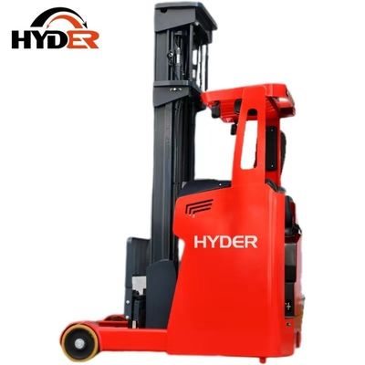 AC Motor Hyder Narrow Aisle 2000kg Electric Reach Forklift Seated Type Full Electric