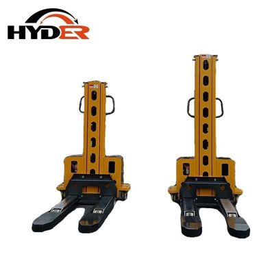 1300mm Semi-Electric Self Lifting Stacker Lifting Equipment with Lift Motor DC Motor