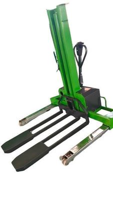 1.0t Straddle Leg Electric Stacker with Wide Legs Lift Height 800/1000/1300/1600mm
