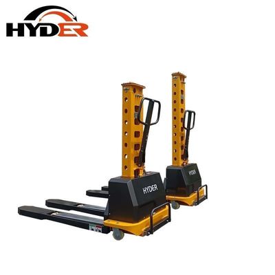 Electric Semi Lifting Stacker Hyder 1t Lifting Height 800/1000/1300mm Battery Powered