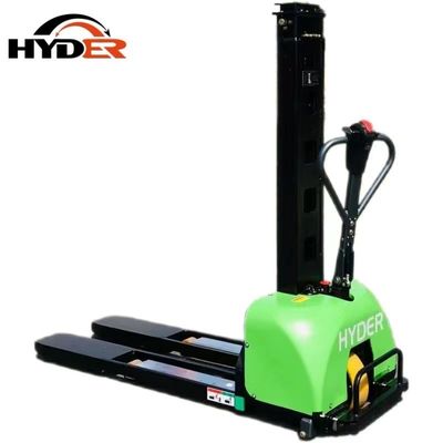 HSLF1000 Full-Electric Pallet Stacker Hyder's Affordable Solution for Stacking Needs