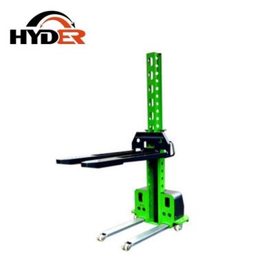 800mm 1000mm 1300mm Semi Electric Self Lift Stacker for Warehouse Material Handling