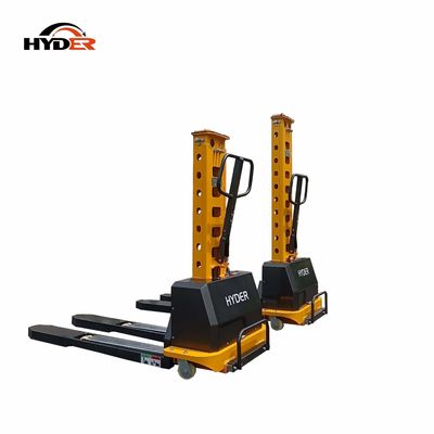 Semi Self Lifting Stacker HSLS500 with Manual Drive Motor 500kgs Lift Height 1300mm