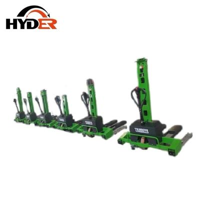 500kg Capacity Self Lifting Stacker Full Electric High Lifting Height 1.3 Meter Model