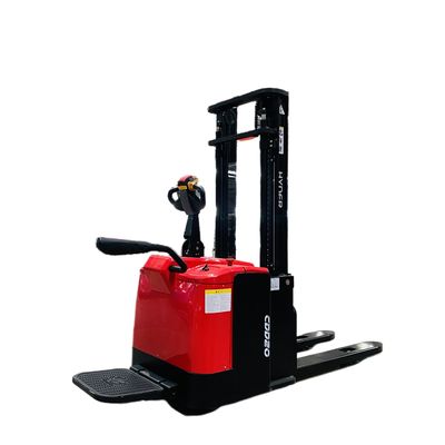 Hyder 2.0 Ton Full Electric Pallet Stacker with DC Motor and Lithium Battery Stand