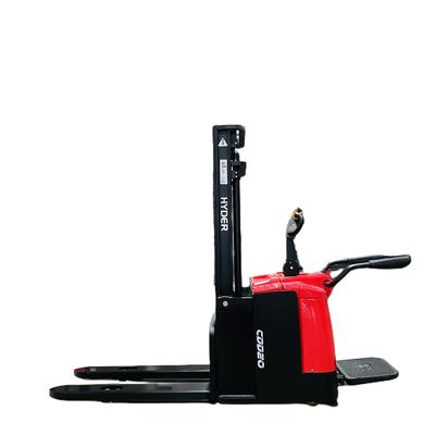 Hyder 2.0 Ton Full Electric Pallet Stacker with DC Motor and Lithium Battery Stand