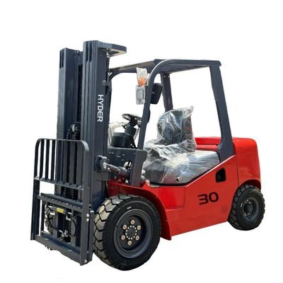 Hyder Outdoor Using Lifting Equipment 3ton 4ton 5ton Diesel Forklift with Diesel Fuel