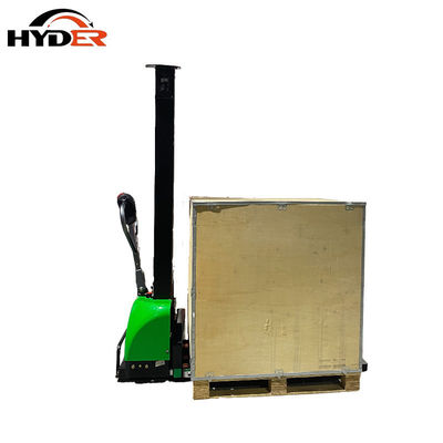 1300mm Lifting Height Full Electric Self Loading Pallet Stacker for 0.5t Load Capacity