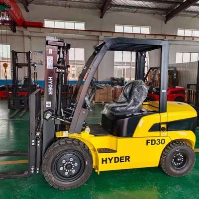 3 Ton Diesel Forklift Truck with 3000mm-6000mm Lift Height and Powerful Japanese Engine