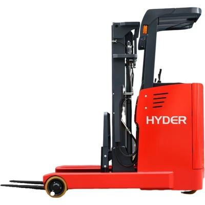 AC Motor 1600kg 1.6ton Narrow Aisle Electric Reach Pallet Stacker for Warehouse CE