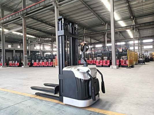Straddle Standing Lithium Battery 2000kg 2.0t Pallet Stackers for Material Handling