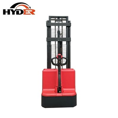 1.0t Capacity Electric Walkie Straddle Loaders with Closed Pallet Stacking and AC Motor