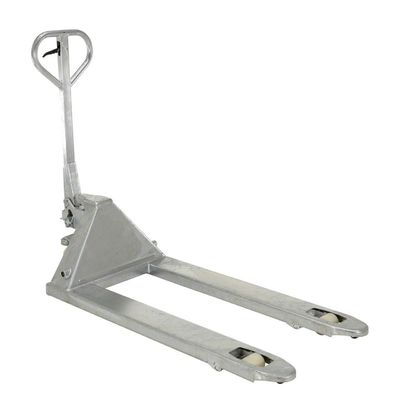165.00cm * 90.00cm * 180.00cm Package Size 2 Ton PU Wheel 304ss Hydraulic Hand Pallet Truck Jacks