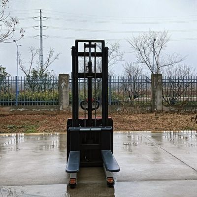 2110X850X2070MM Stacker Manual Hand Electric Forklift 1500kgs Material Handling Equipment