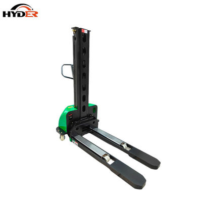 Semi Electric Battery Pallet Stacker for ≤1T Load Capacity and 1000mm Lifting Height