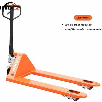 166.00cm * 69.00cm * 113.00cm Package Size Hand Pallet Jack Truck for Materials Handling