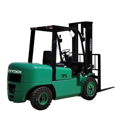 Green Energy 76.8V 270ah 3500kgs Electric Forklift for Logistics and Distribution