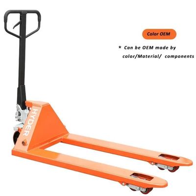 550/685mm Fork Width Hand Buggy Manual Truck Pallet Jack for Warehouse Operations