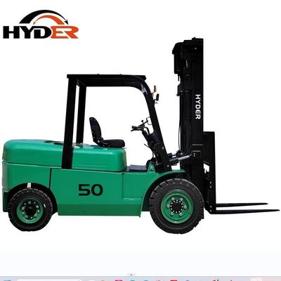 5tons Heavy Duty Four Wheel Electric Forklift Fork Lift 6800kgs 3130*1400*2330mm