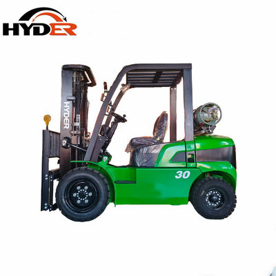 Customized Color FG30 LPG Gasoline Forklift 3ton Fork Lift with 3m Min. Lifting Height