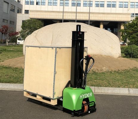 2110X850X2070MM Load Center 400 Hyder Self Loading Stacker Loading Unloading Forklift