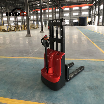 Lift Height 3000-5000mm Customized Pedestrian Walkie Electric Stacker Battery 1000kgs