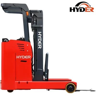 1500kgs Stand up Electric Power Reach Truck Forklift with Durable AC Motor Drive Motor