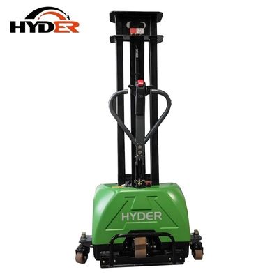 Hyder Manufacture Full Electric Self Lifting Stacker with Lithium Battery and DC Motor
