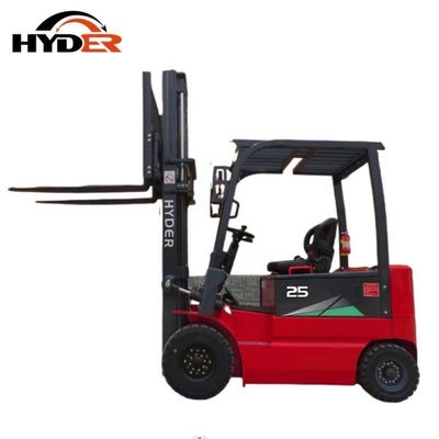2500kg Capacity Electric Forklift Truck with Stronger Battery and Hydraulic AC Motor