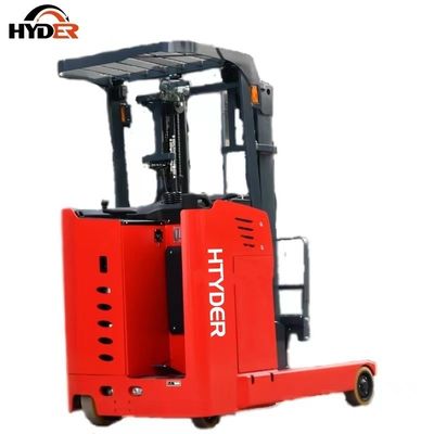 Lift Height 3000-5000mm 2.5t Electric Reach Truck Forklift with Narrow Turning Radius