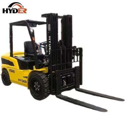Diesel Forklift with Mechanical Transmission 4ton Capacity and Customizable Attachment