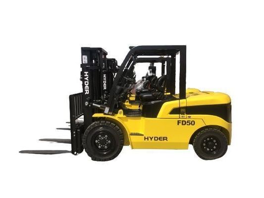 2.5t 3.0t 4.0t 5.0t Diesel Forklift Truck with High Capacity and Pneumatic / Solid Tires